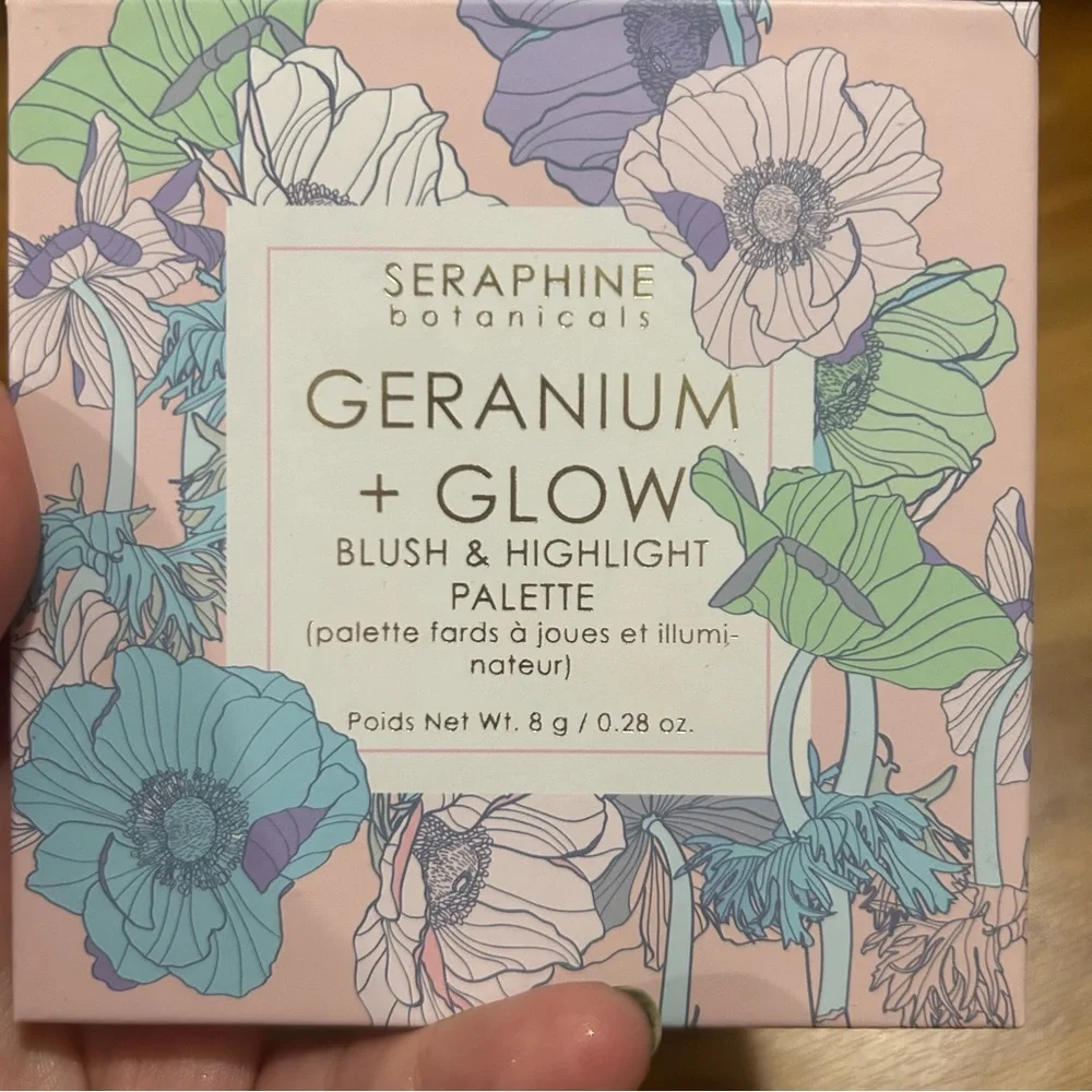 Seraphine Botanicals Geranium and Glow Palette